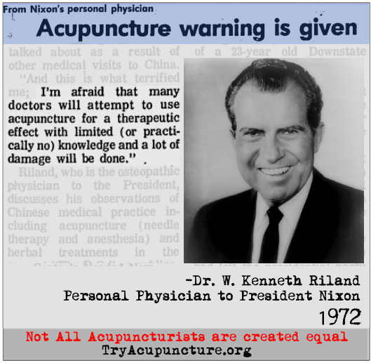 acupuncture nixon